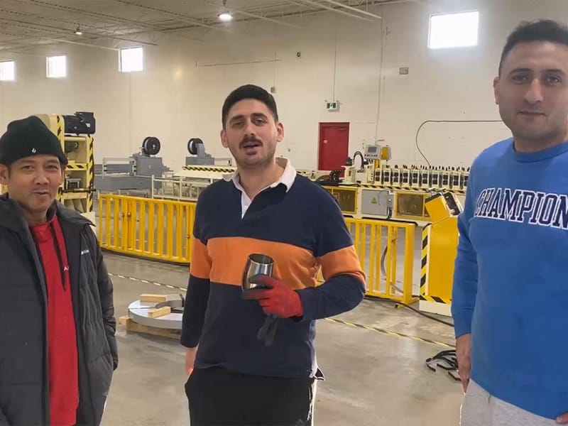 來(lái)自加拿大客戶的新年祝福：致中拓冷彎團(tuán)隊(duì)的美好期許